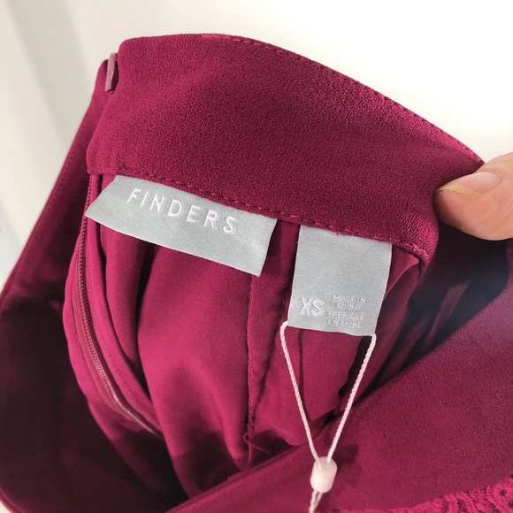 Finders Keepers Pink Lace Awake Cherry Skirt XS - Picture 8 of 8